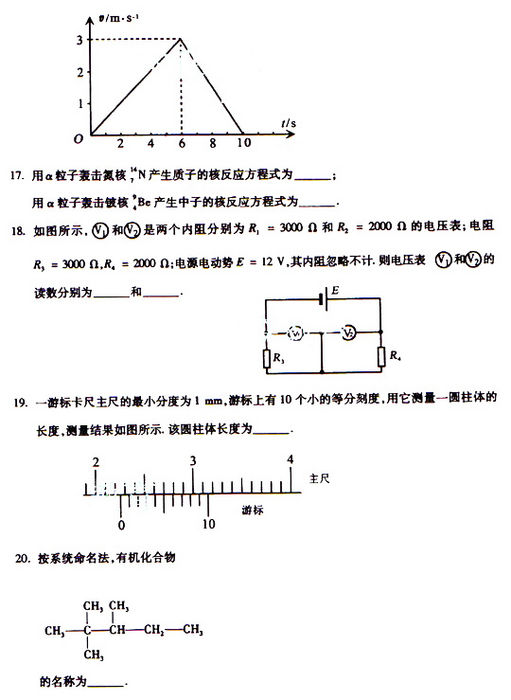 2009˸߿W(xu)ԇ}(c(din))