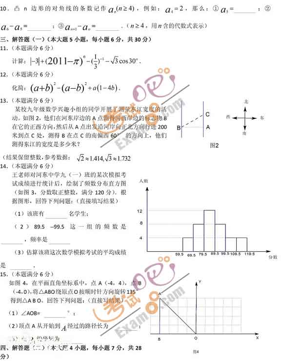 2011V|Դп(sh)W(xu)ԇ}