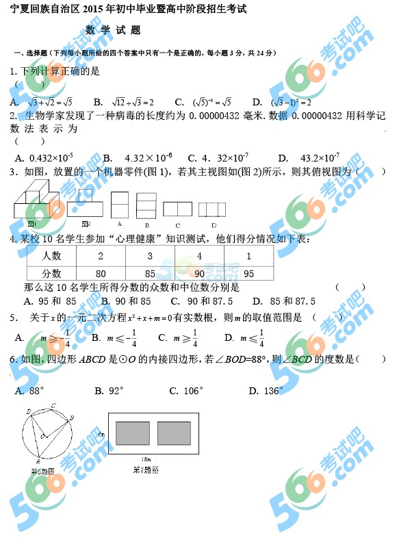 2015ꌎп(sh)W(xu)ԇ}